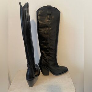 Maeve Black Western Style Boots